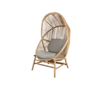 Woven Outdoor Lounge Chair Rope Base