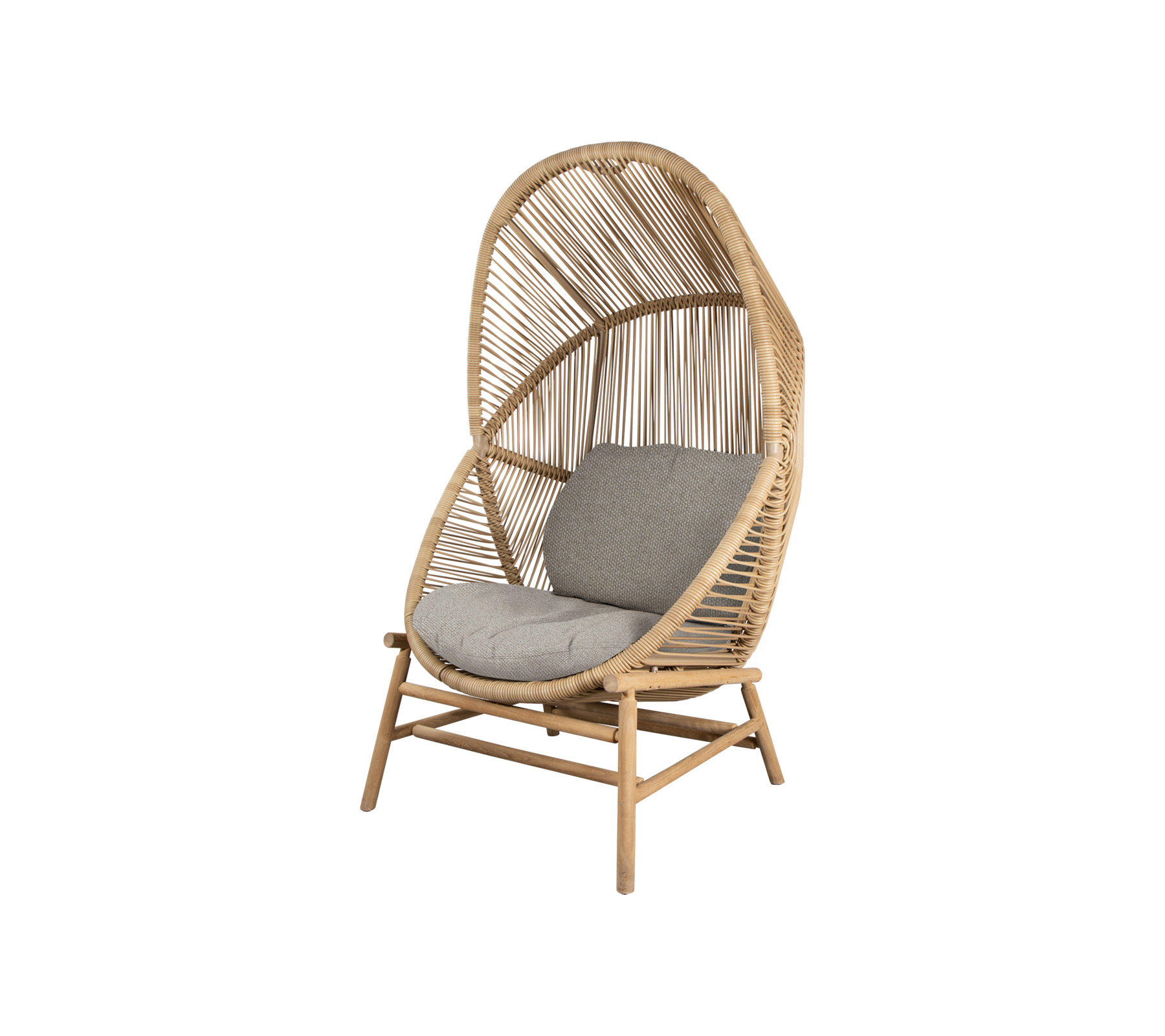 Woven Outdoor Lounge Chair Rope Base