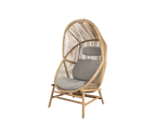 Woven Outdoor Lounge Chair Rope Base