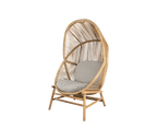 Woven Outdoor Lounge Chair Rope Base