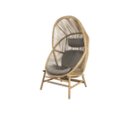 Woven Outdoor Lounge Chair Rope Base