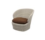 Swivel Outdoor Lounge Chair Woven