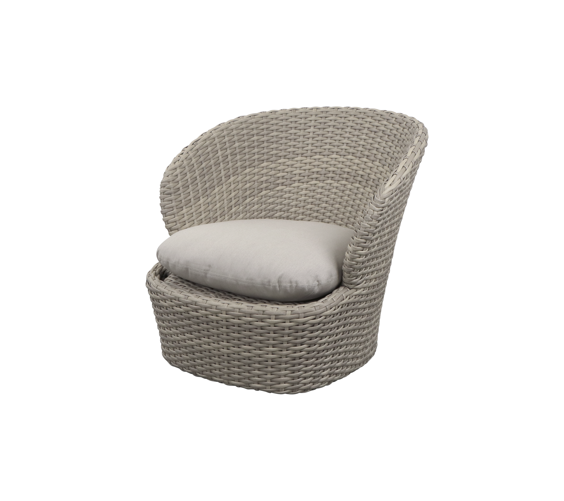 Swivel Outdoor Lounge Chair Woven