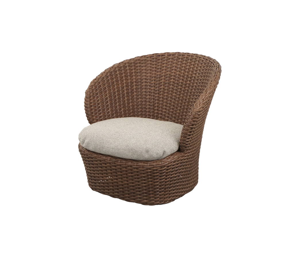 Swivel Outdoor Lounge Chair Woven