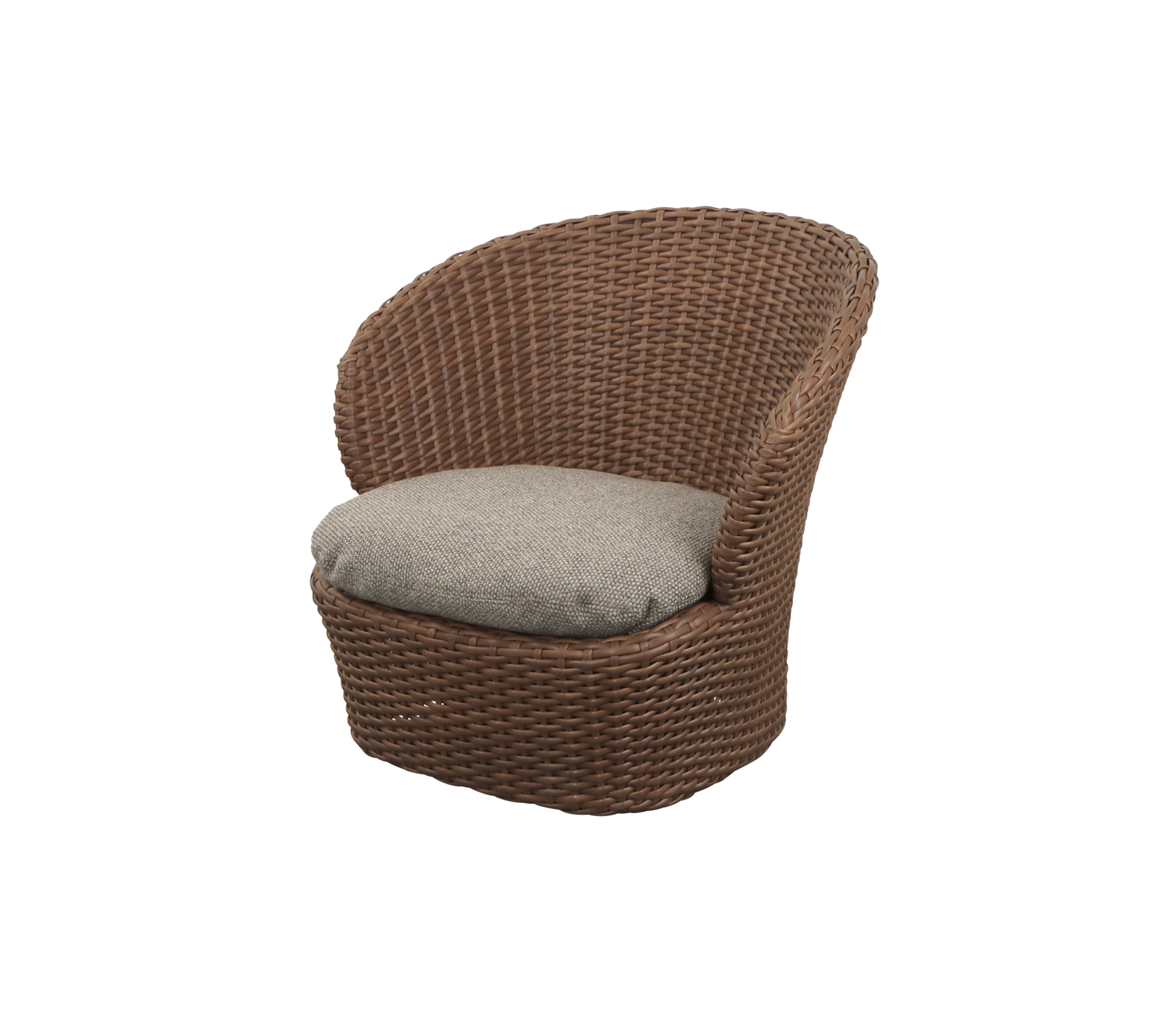 Swivel Outdoor Lounge Chair Woven
