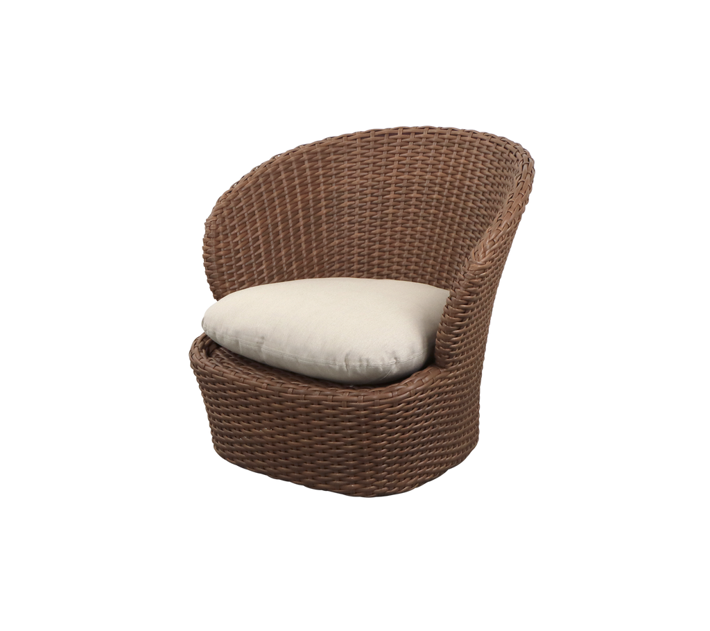Swivel Outdoor Lounge Chair Woven