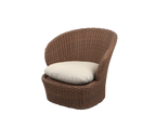 Swivel Outdoor Lounge Chair Woven