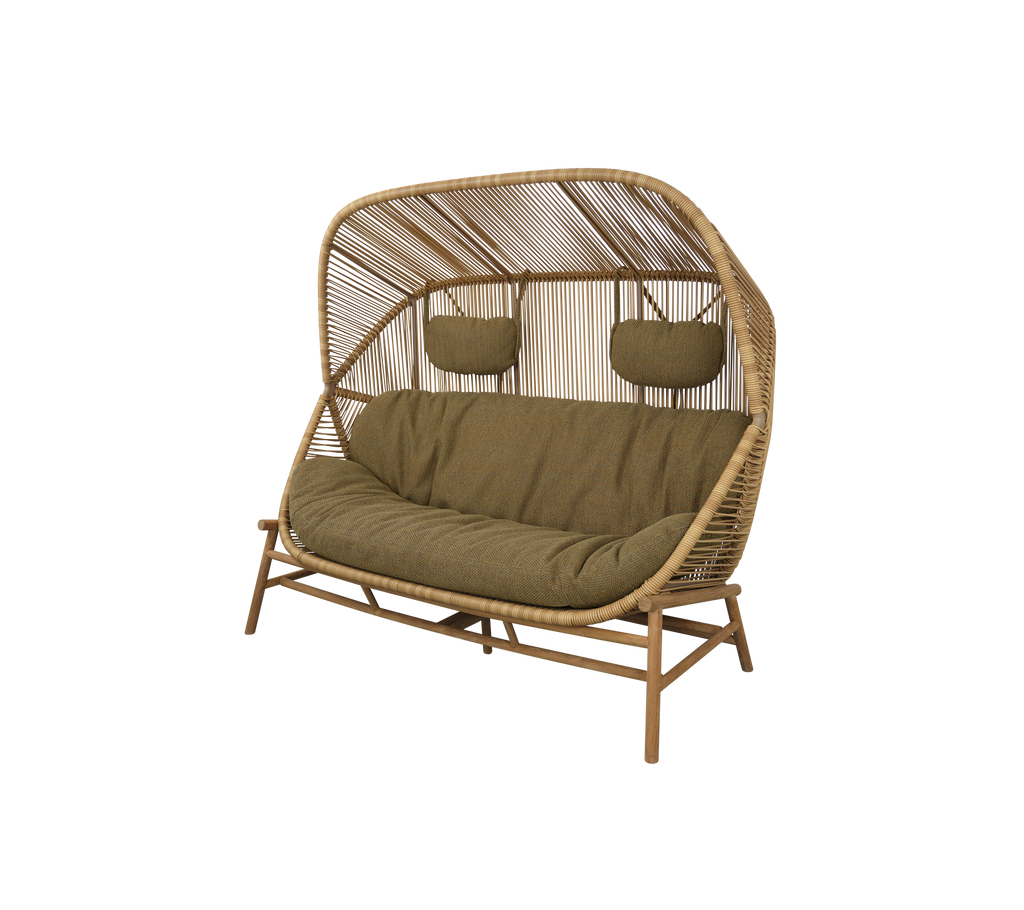 Woven Outdoor Sofa 2 Seater