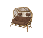 Woven Outdoor Sofa 2 Seater