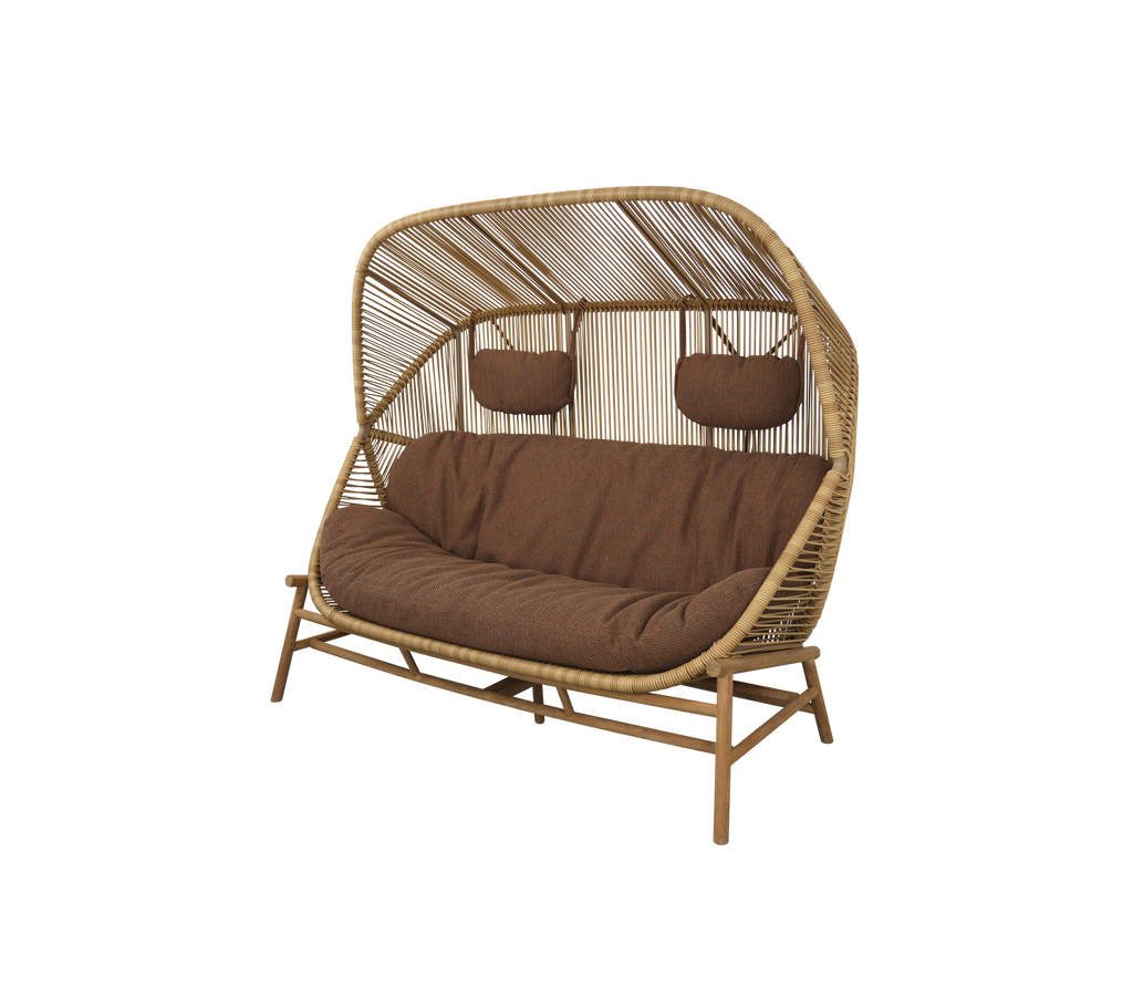 Woven Outdoor Sofa 2 Seater