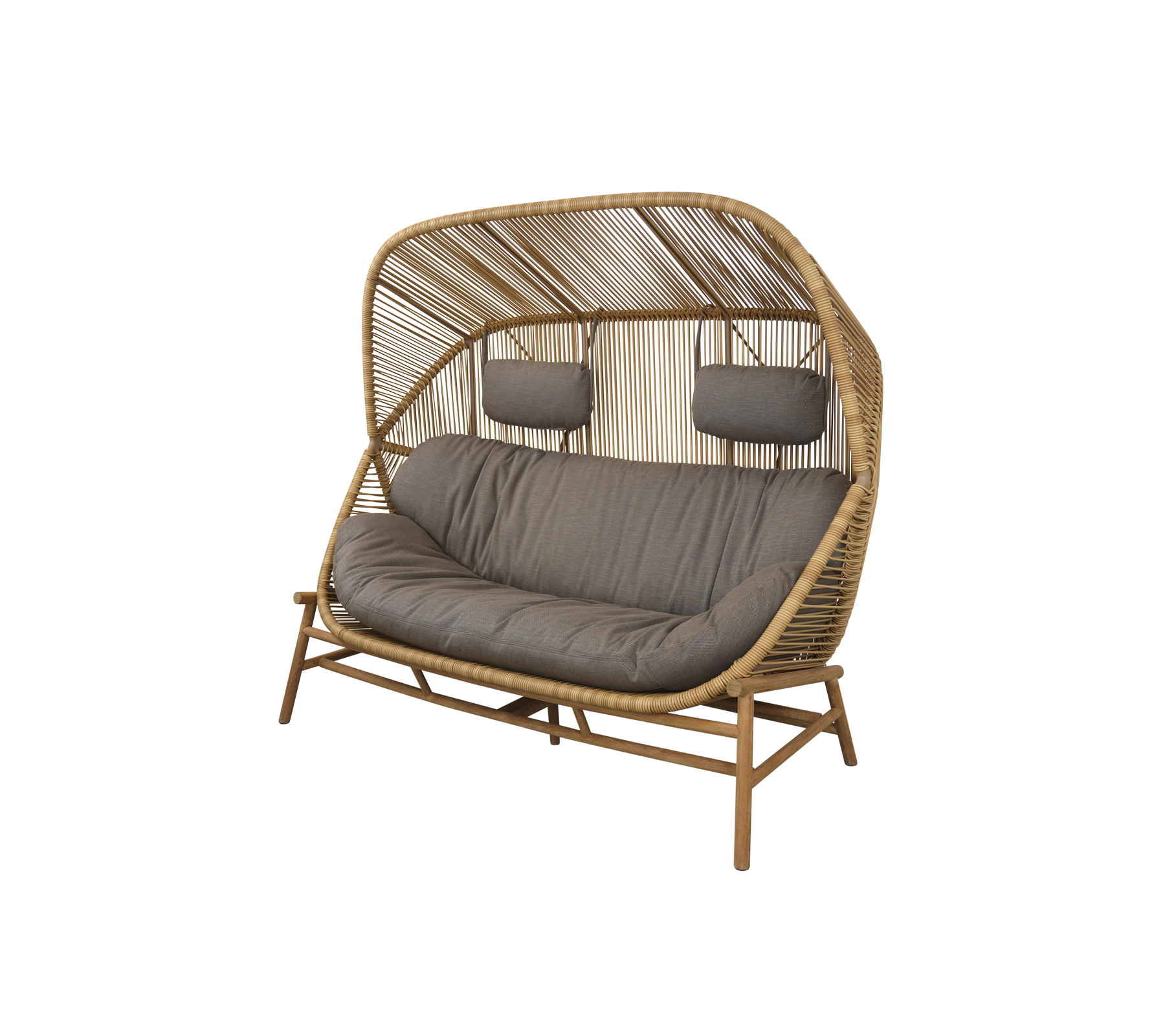 Woven Outdoor Sofa 2 Seater