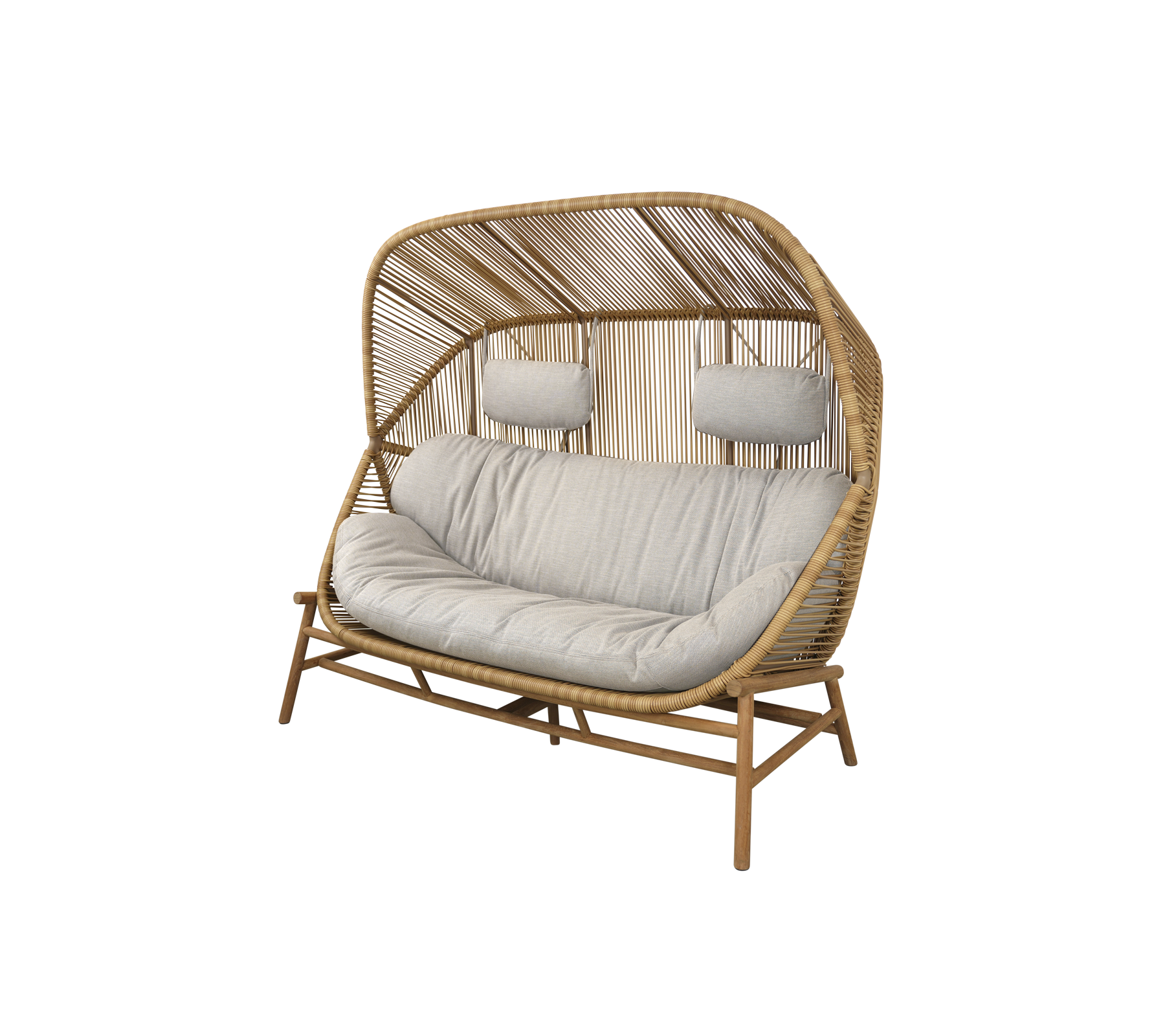 Woven Outdoor Sofa 2 Seater