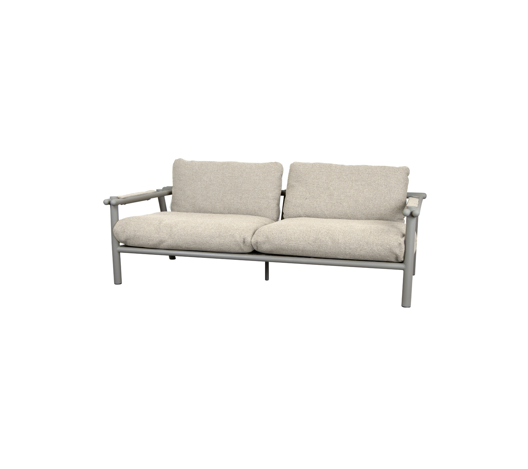 Outdoor 2 Seater Sofa Sticks Frame