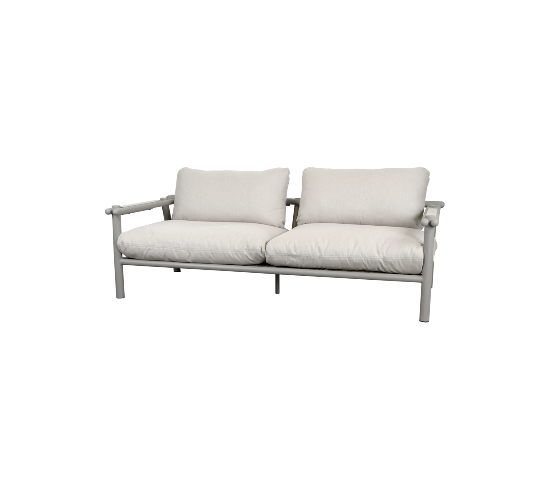 Outdoor 2 Seater Sofa Sticks Frame