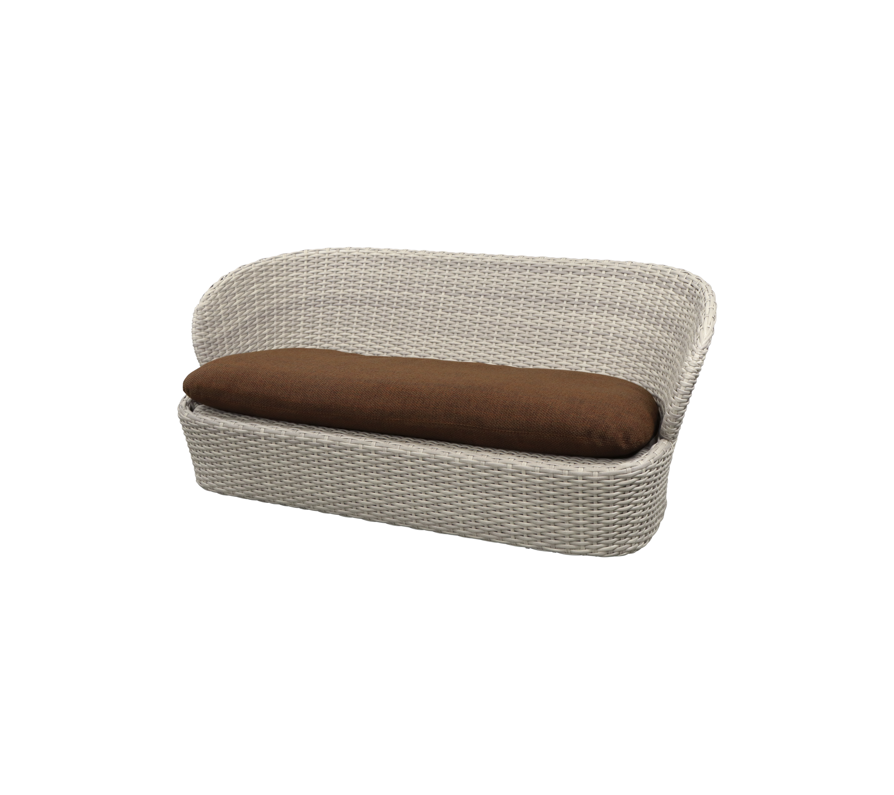 Woven Outdoor Sofa 2.5 Seater