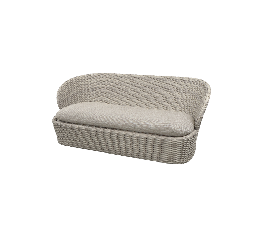 Woven Outdoor Sofa 2.5 Seater