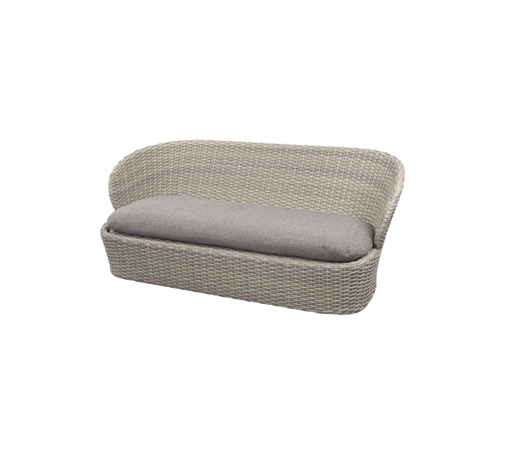 Woven Outdoor Sofa 2.5 Seater
