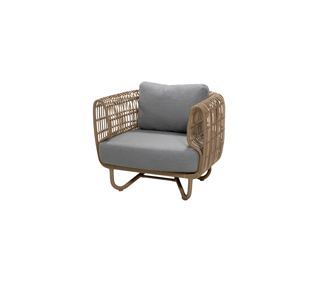 Woven Outdoor Lounge Chair Round