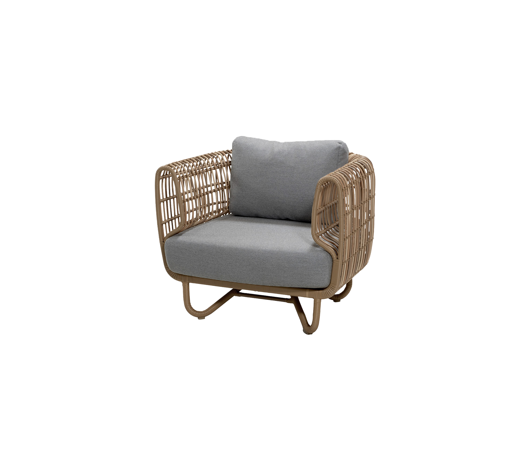Woven Outdoor Lounge Chair Round