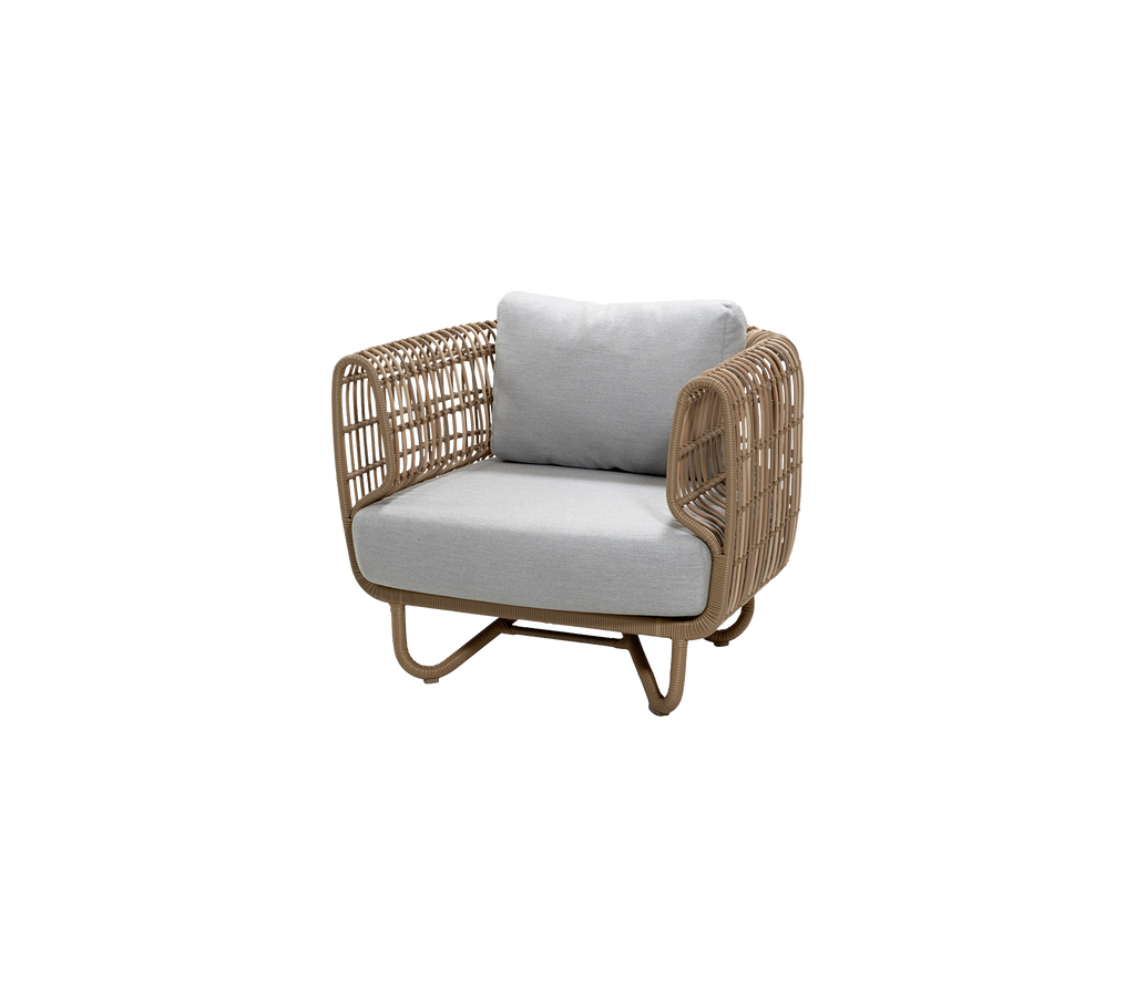 Woven Outdoor Lounge Chair Round
