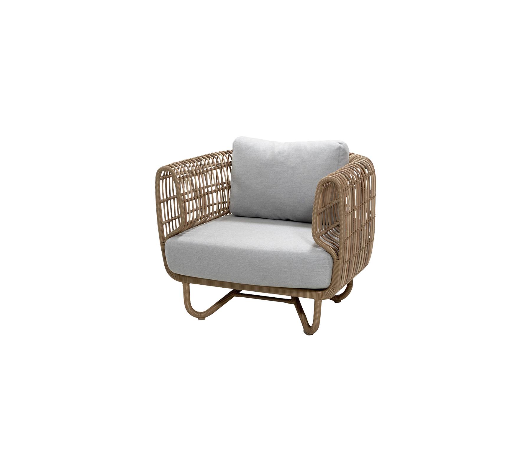 Woven Outdoor Lounge Chair Round