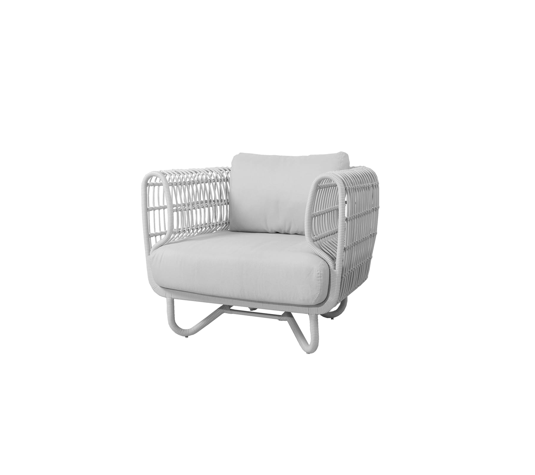 Woven Outdoor Lounge Chair Round