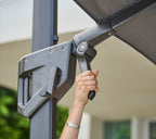 Hyde Luxe Tilt Cantilever Parasol 3x3m