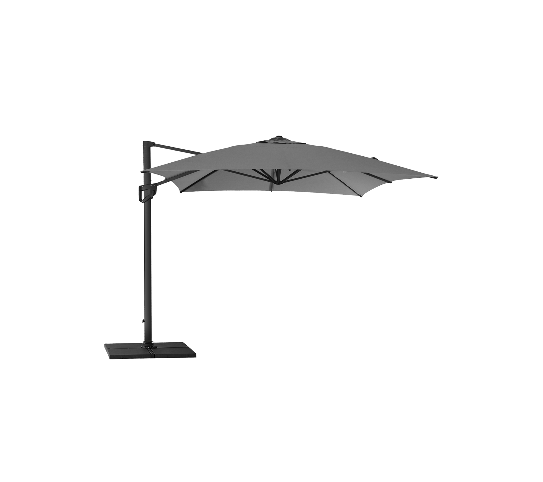Hyde Luxe Cantilever Hanging Parasol 3x4m