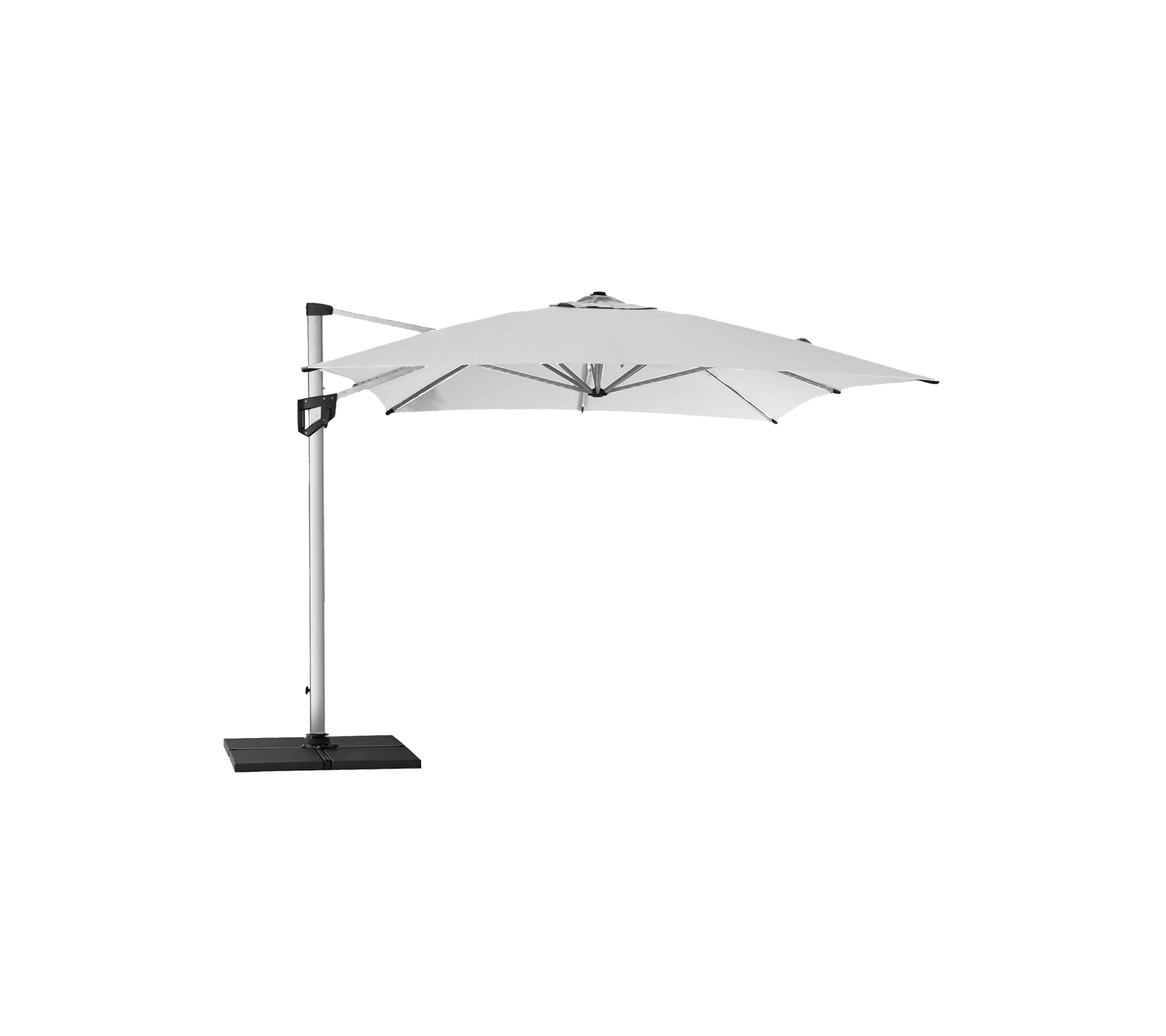 Hyde Luxe Cantilever Hanging Parasol 3x4m