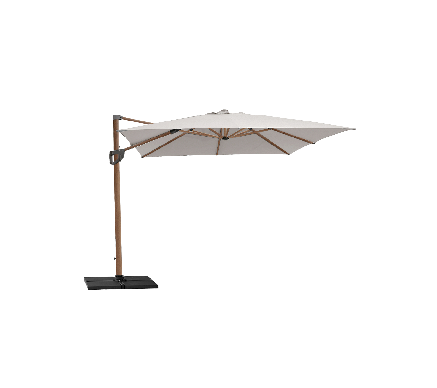 Hyde Luxe Tilt Cantilever Parasol 3x3m