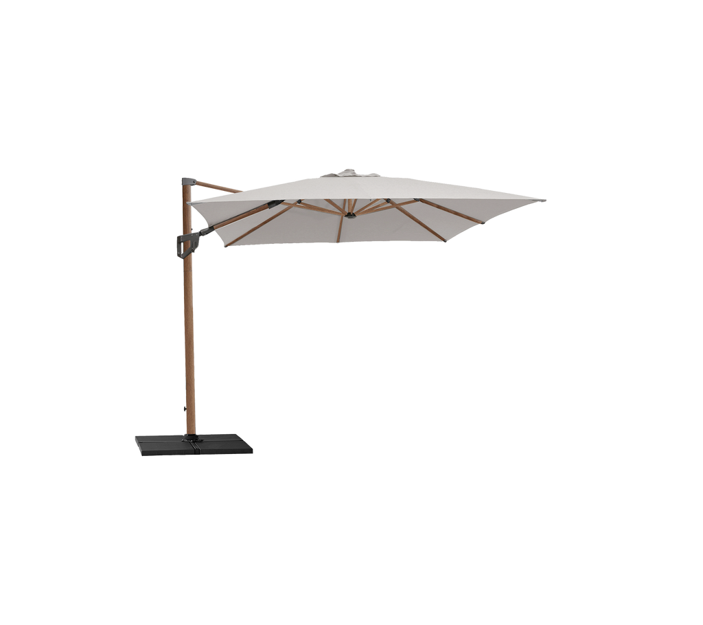 Hyde Luxe Cantilever Hanging Parasol 3x4m