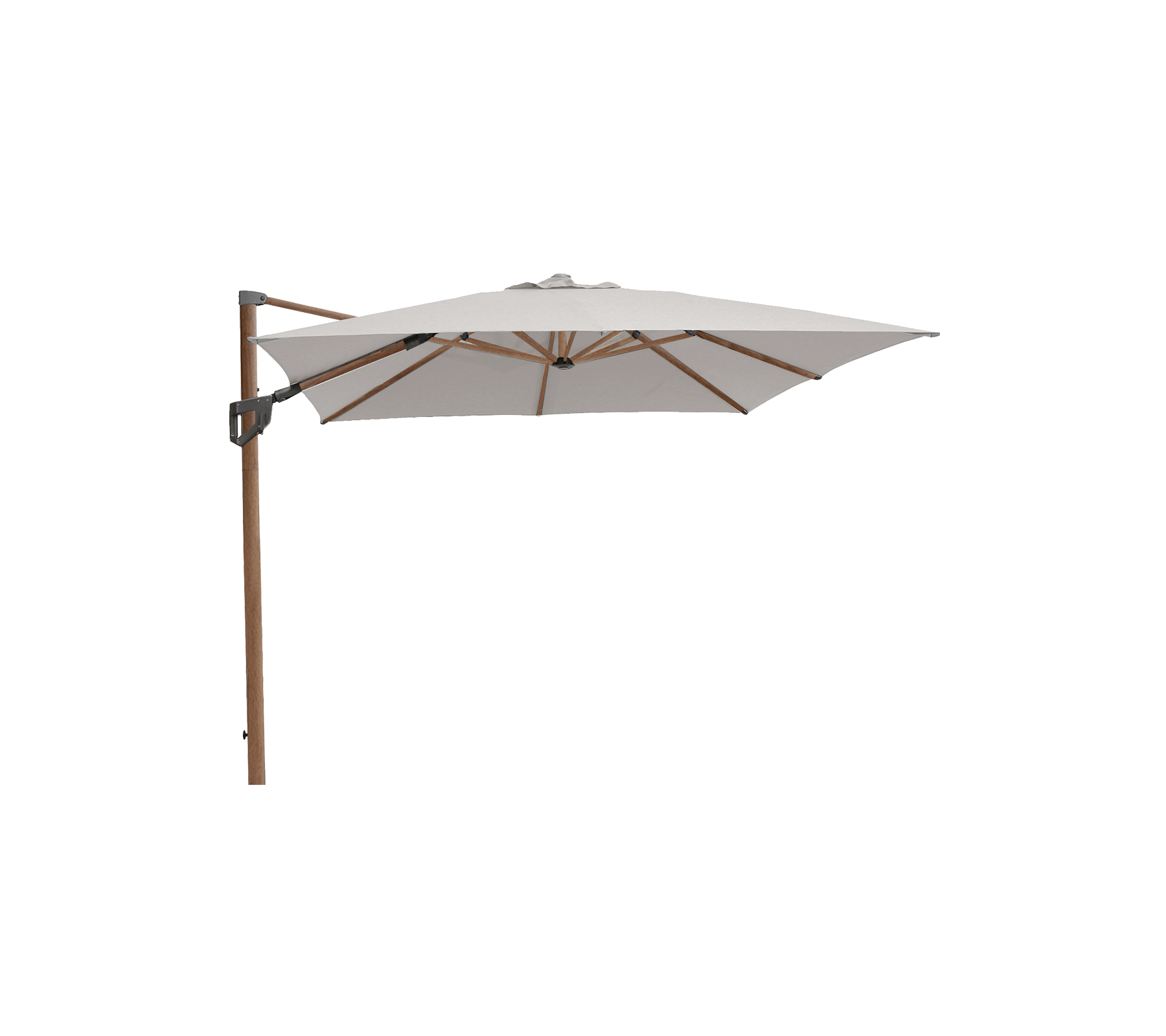 Hyde Luxe Cantilever Hanging Parasol 3x4m