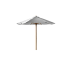 Classic Teak Garden Parasol with Pulley 2.4m