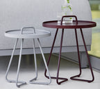 Outdoor Side Table Aluminum Small