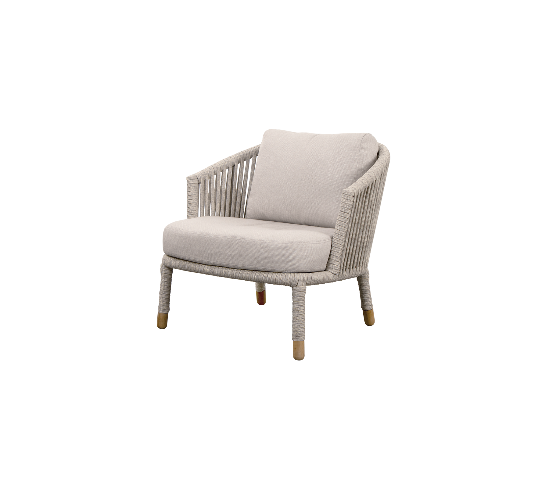 Outdoor Lounge Chair Rope Frame