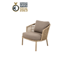 Sculptural Outdoor Lounge Chair Woven