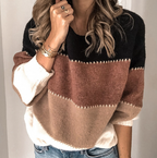 Heidi-Mode | Klassisches gestreiftes Sweatshirt für Frauen