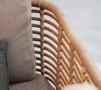 Sculptural Outdoor Lounge Chair Woven