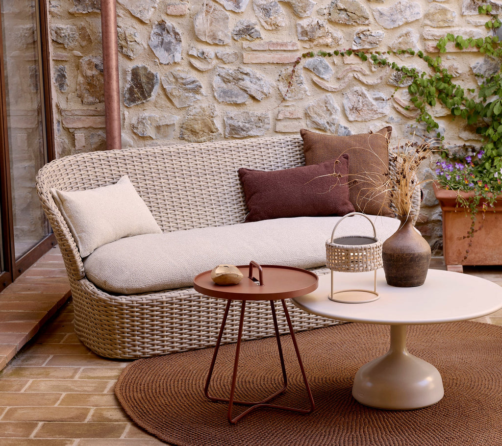 Woven Outdoor Sofa 2.5 Seater