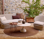 Woven Outdoor Sofa 2.5 Seater