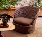 Swivel Outdoor Lounge Chair Woven