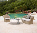 Woven Outdoor Sofa 2.5 Seater