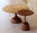 Outdoor Coffee Table Lava Stone Large