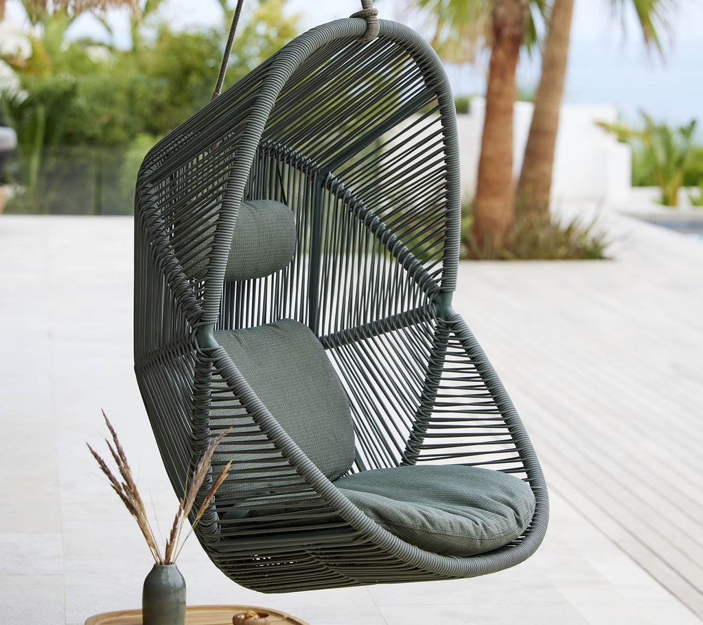 Woven Outdoor Lounge Chair Rope Base