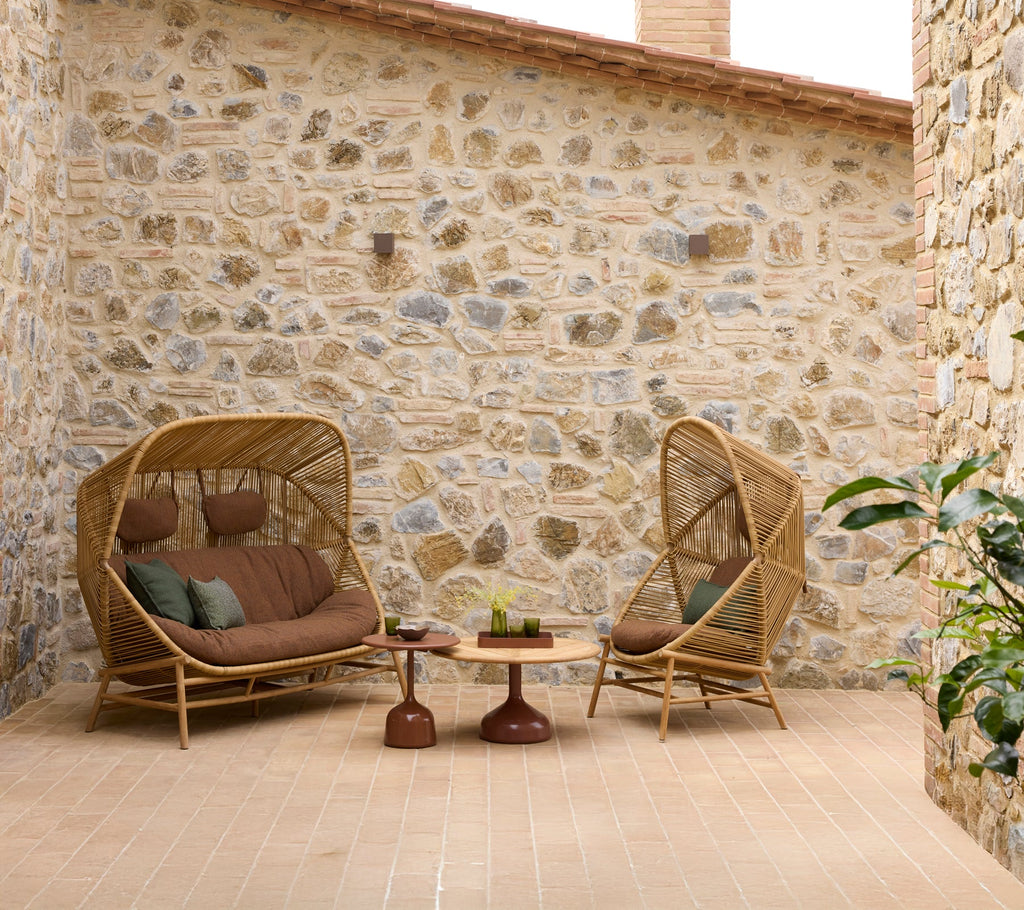 Woven Outdoor Sofa 2 Seater