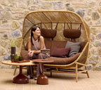 Woven Outdoor Sofa 2 Seater