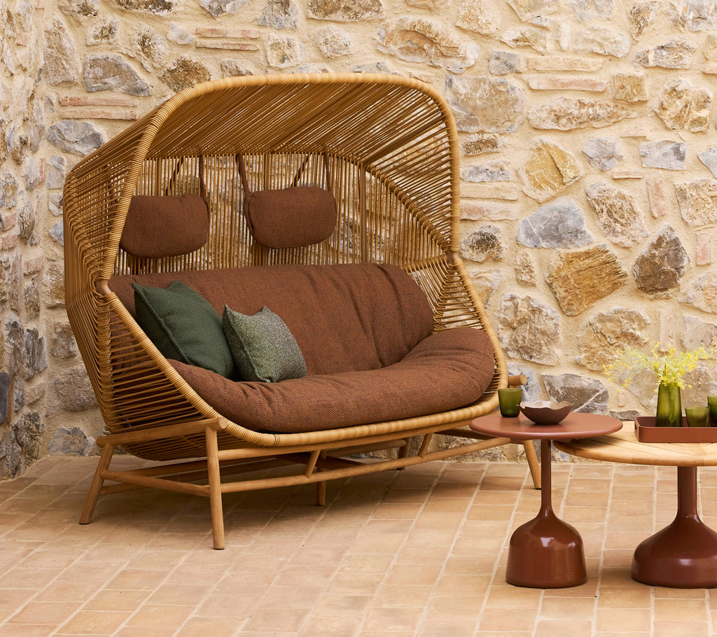 Woven Outdoor Sofa 2 Seater