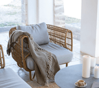 Woven Outdoor Lounge Chair Round