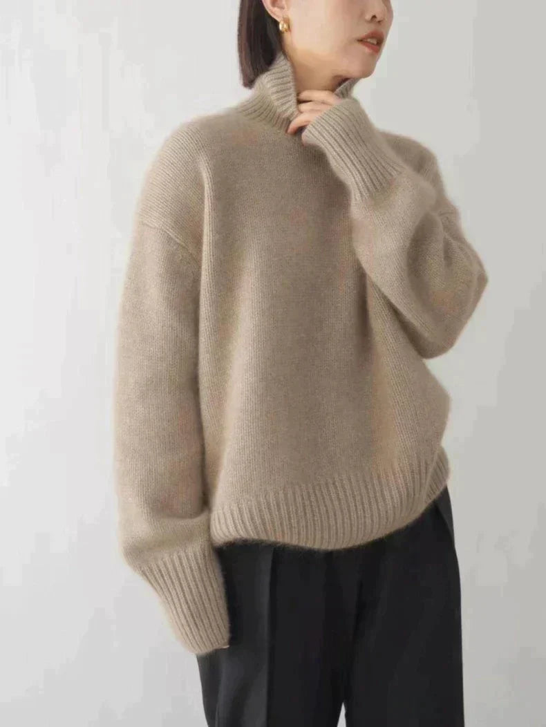 Rollkragenpullover Damen