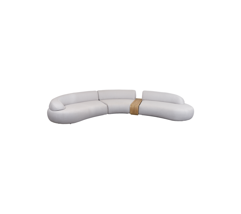 Modular Outdoor Sofa 5 Seater Teak